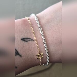 925 Sterling Silver Chain Bracelet